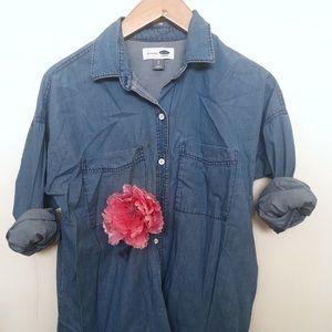 Boyfriend denim shirt